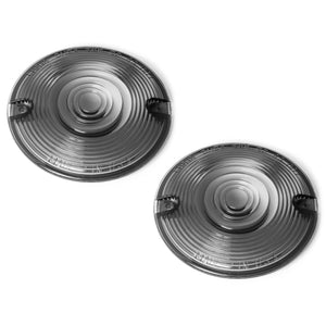 RRI SigZ Front LED 1157 Turn Signals - Running Lights for Flat Style Housings - Black Label Special Edition-LED Turn Signals-Rogue Rider Industries-Smoked Lenses - $5.00-Rogue Rider Industries for Harley Davidson Motorcycles