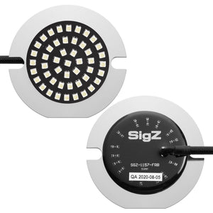 RRI SigZ Front LED 1157 Turn Signals - Running Lights for Flat Style Housings - Black Label Special Edition-LED Turn Signals-Rogue Rider Industries-Rogue Rider Industries for Harley Davidson Motorcycles
