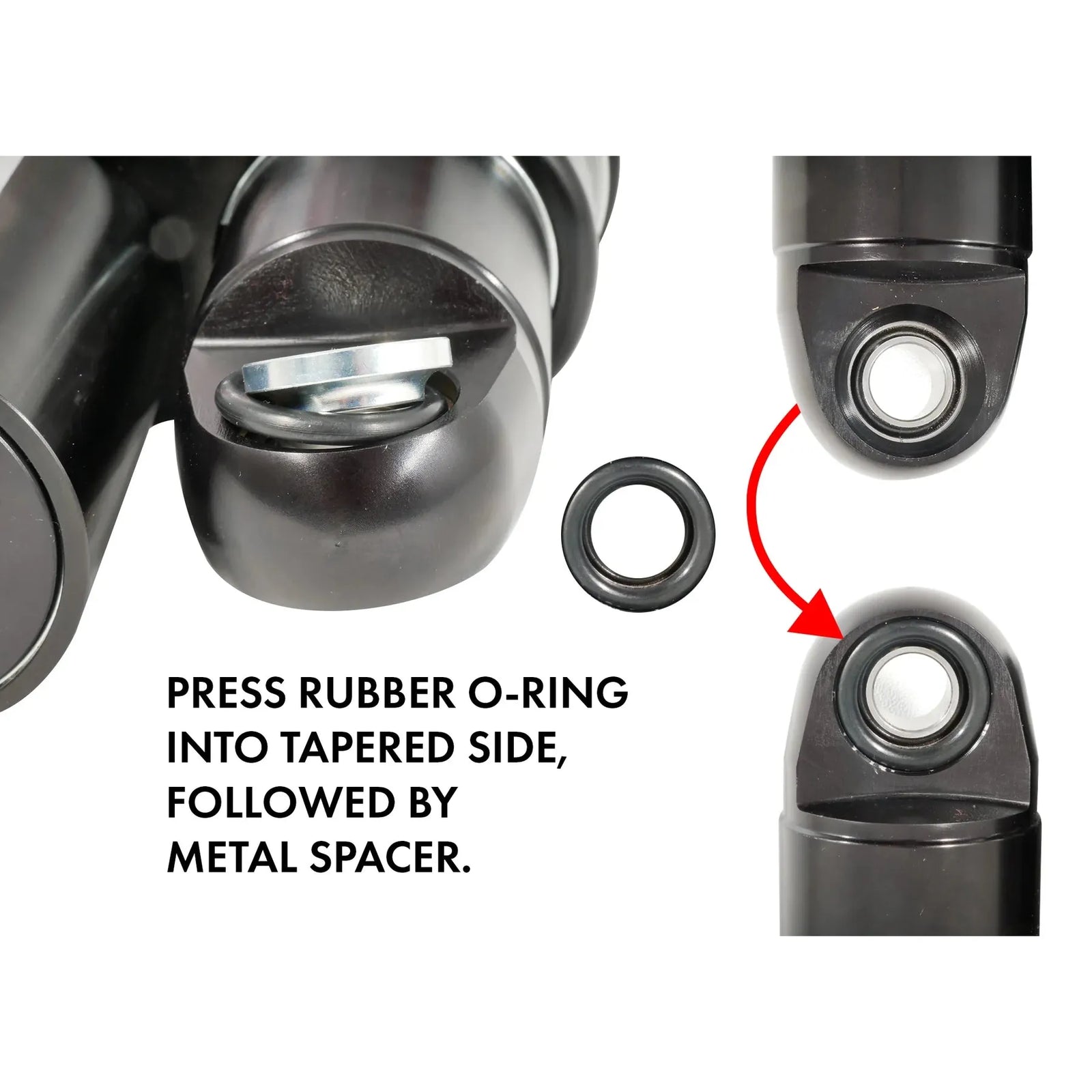 RWD RS-2 Piggy Back Adjustable Dyna Coil Suspension 1991-2017 (Polished Body / Chrome Springs)