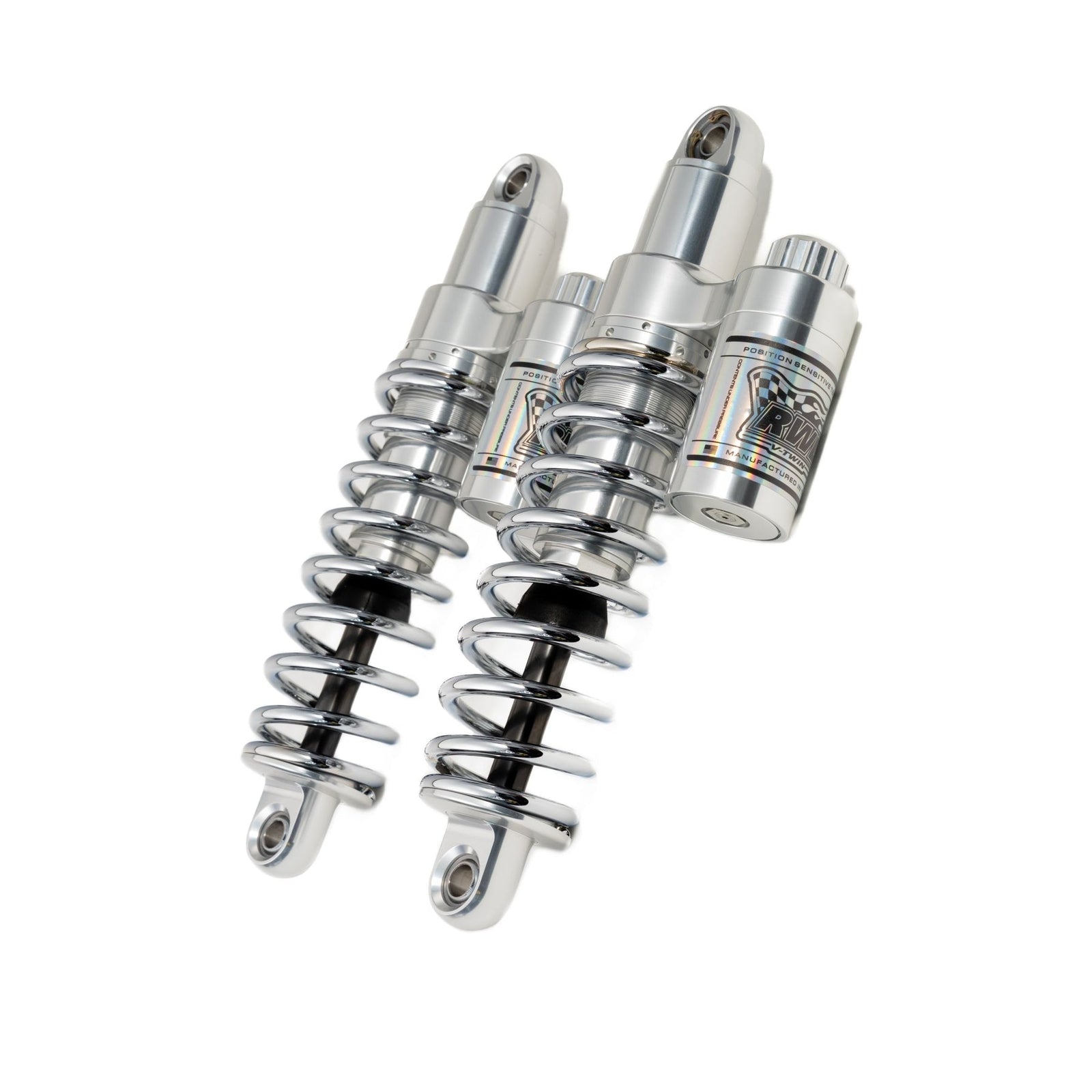 RWD RS-2 Piggy Back Adjustable Dyna Coil Suspension 1991-2017 (Polished Body / Chrome Springs)