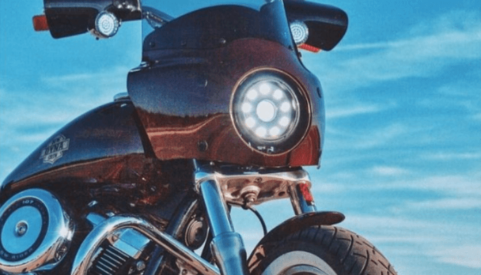 How do LED Headlights enhance Harley Davidson riding experience