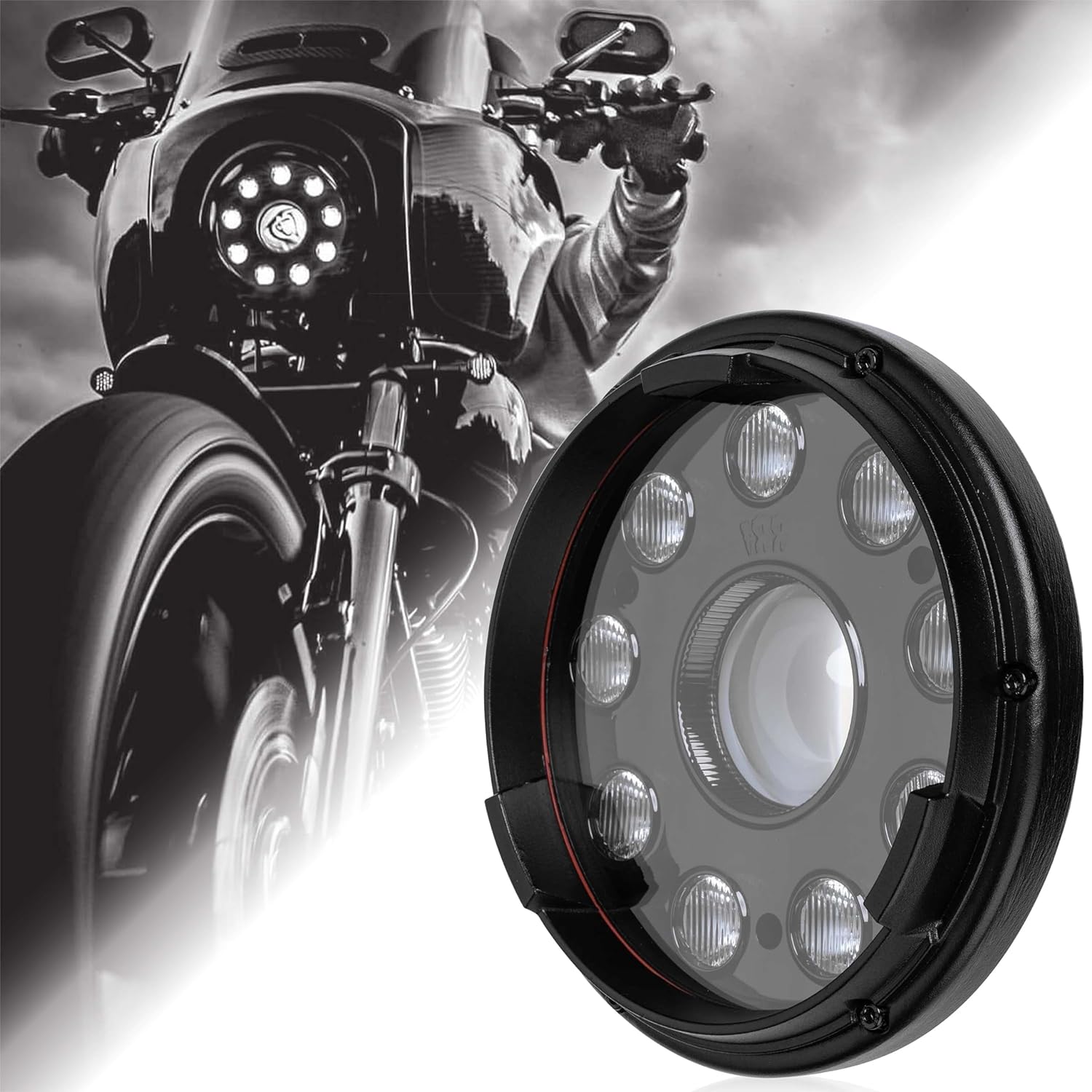 Shop the best LED Headlights and Turn Signals for Harley-Davidson Dyna