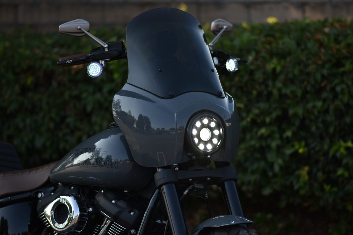 Harley Davidson LED Lights Headlight Turn Signals Sportster Dyna Softail Road Glide Street