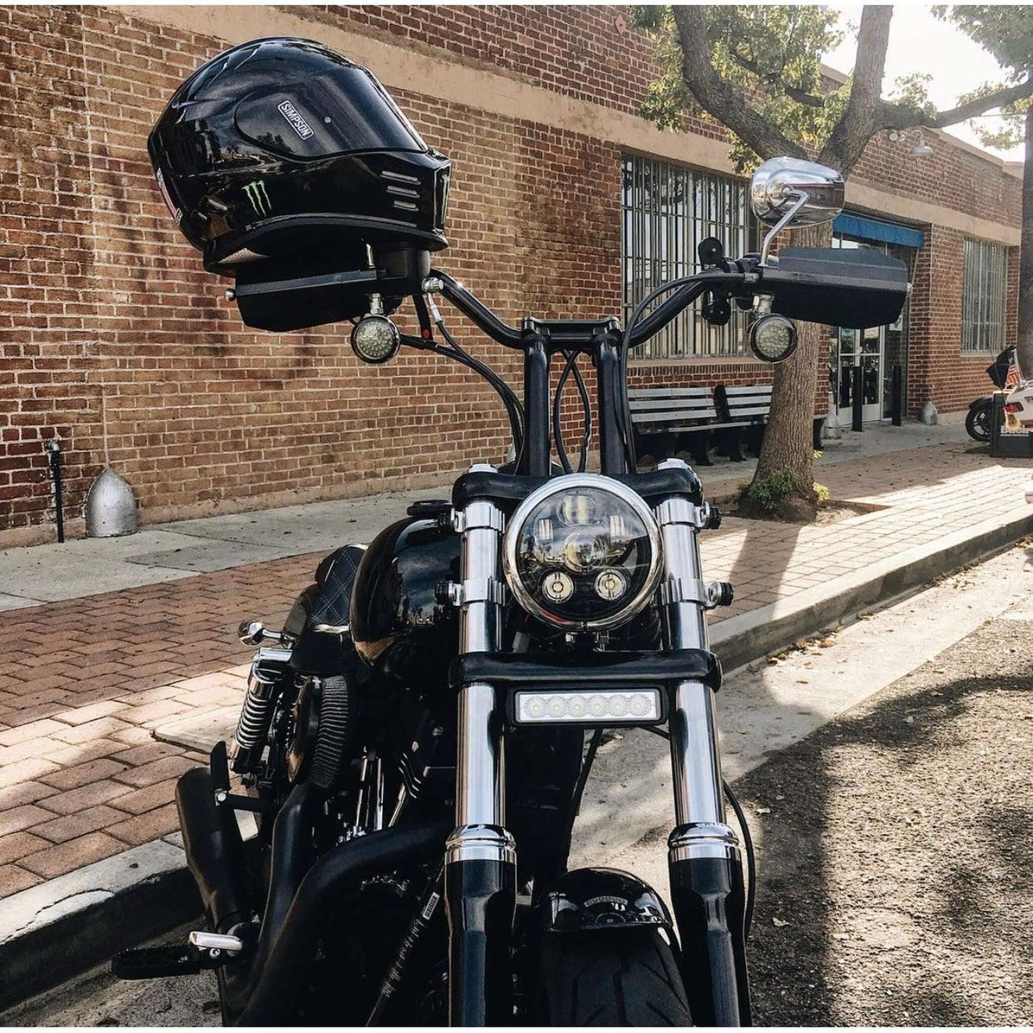 thumbnail image 2 of LED Headlight E24 For Simson S51, S50, Schwalbe, Star KR51/2, Sperber - 12V, Plug & Play 2 of 2