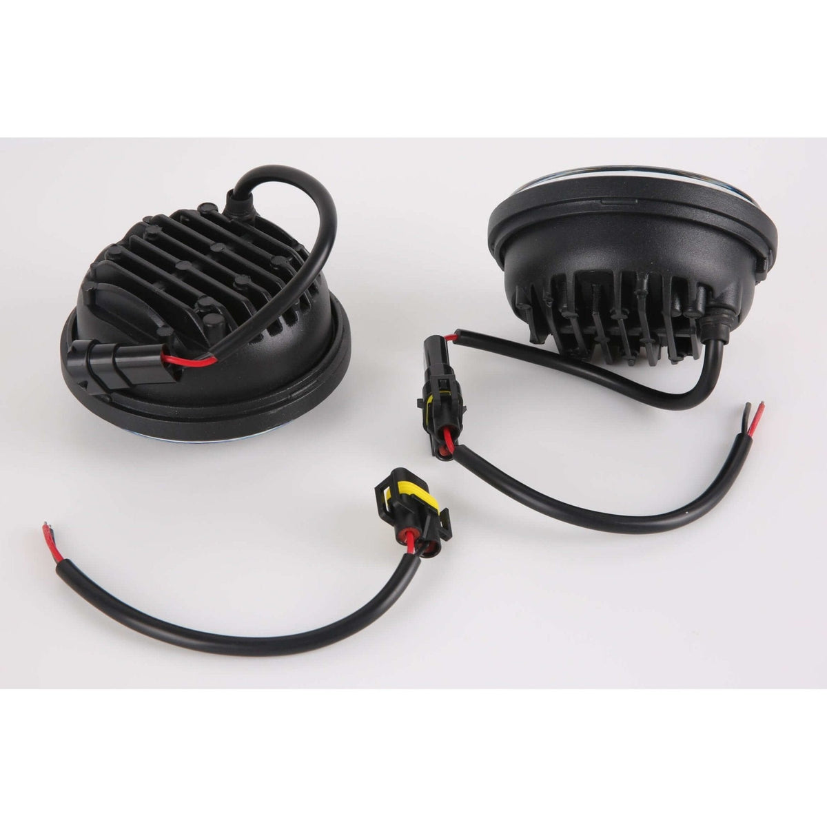 7&quot; RRI Blazemaker V1 LED Headlight with Auxiliary Passing Lamps-LED Headlights-Rogue Rider Industries-Rogue Rider Industries for Harley Davidson Motorcycles