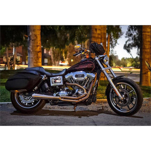Bassani Road Rage 3 - Stainless - 2-1 Exhaust for Dyna 1991-2017-Exhaust-Bassani-Rogue Rider Industries for Harley Davidson Motorcycles