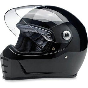 Biltwell Lane Splitter Helmets-Helmet-Biltwell-S-Gloss Black-Rogue Rider Industries for Harley Davidson Motorcycles