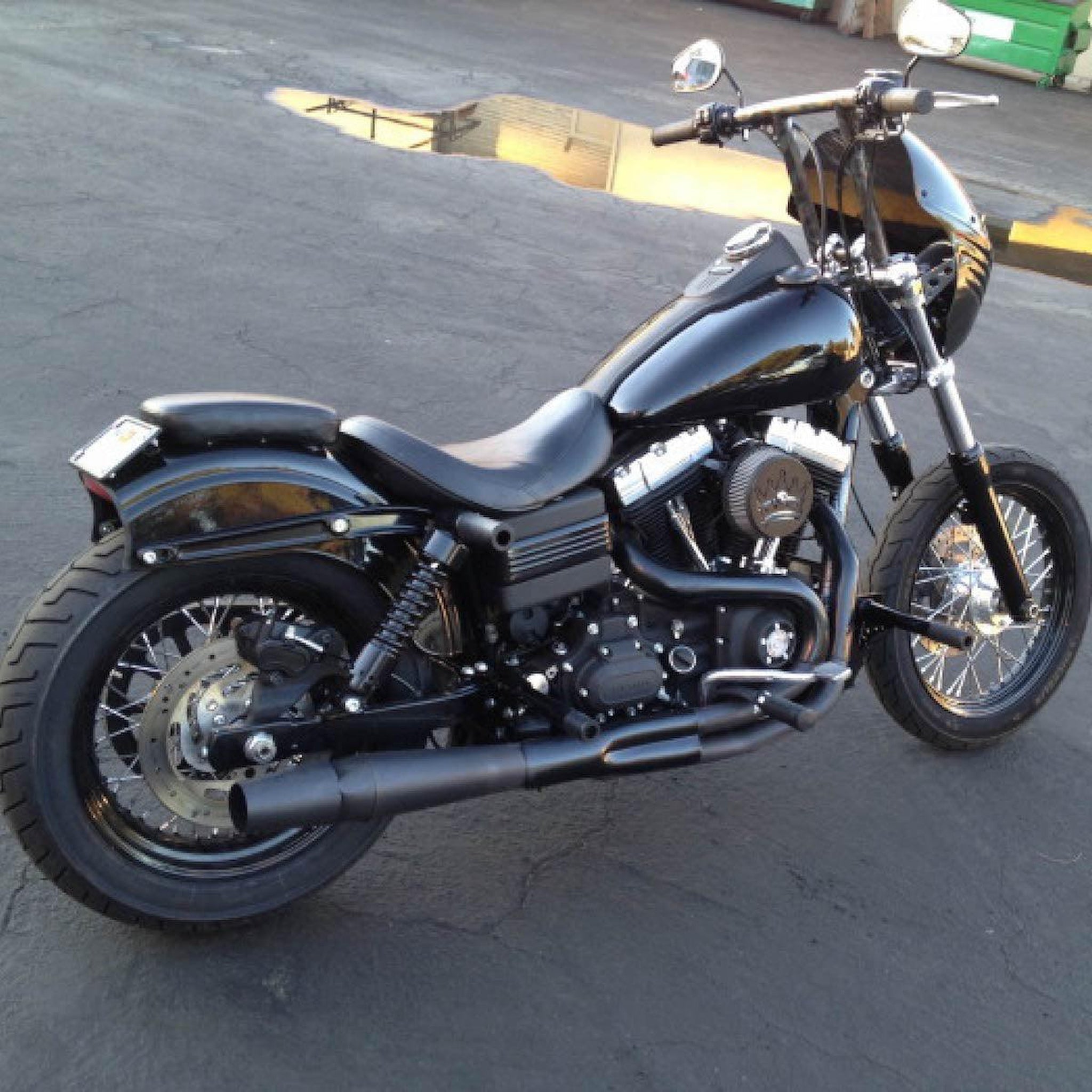 Bung King Highway Passenger Peg Crash Bar Late Dyna Rogue Rider Industries