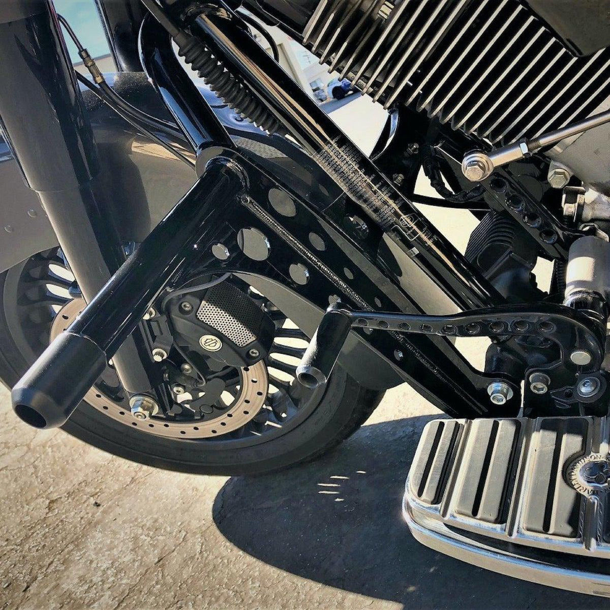 Bung King Highway Peg Crash Bar for Bagger-Bike Protection-Bung King-Rogue Rider Industries for Harley Davidson Motorcycles