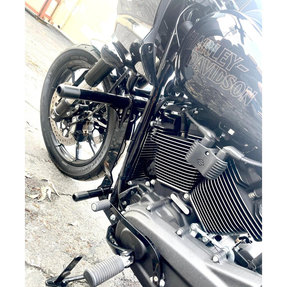 Bung King Highway Peg &quot;High Step&quot; Crash Bar 2018-2025 Softail