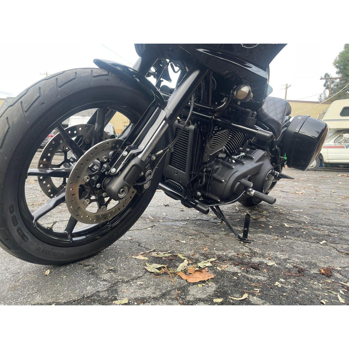 Bung King Highway Peg &quot;High Step&quot; Crash Bar 2018-2025 Softail