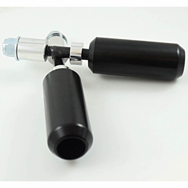 Bung King Upper Shock Mount Frame Sliders for Dyna, FXR, Sportster