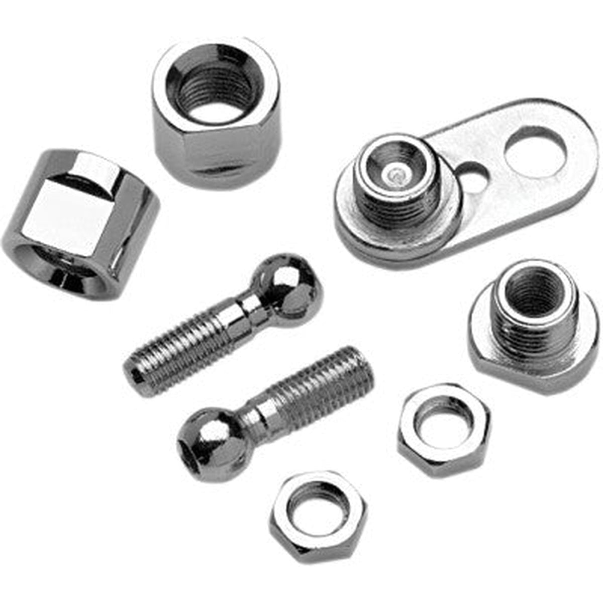 Chris Products Chrome Front Turn Signal Swivel Kit for Stem Mount Housings-LED Turn Signals-Chris Products-Rogue Rider Industries for Harley Davidson Motorcycles