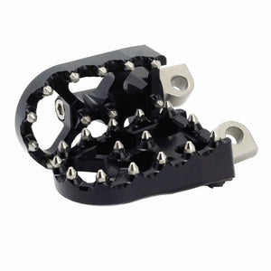 Flo Motorsports V3 BMX Style Foot Pegs for Harley Davidson FXD, FXR & XL-Hand & Foot Controls-Flo Motorsports-Black-Rogue Rider Industries for Harley Davidson Motorcycles