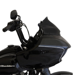 Klock Werks Sport Flare for HD 2015-2023 Road Glide-Windshields & Fairings-Klock Werks-9" Sport-Black-Rogue Rider Industries for Harley Davidson Motorcycles