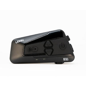 Lexin G16 16 Rider Intercom with Advanced LexinPulse Sound and Music Share in Single or Dual Pack-Communication Devices-Lexin-Rogue Rider Industries for Harley Davidson Motorcycles