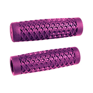 ODI Vans x Cult Crew Grips-Hand & Foot Controls-ODI Grips-7/8"-Purple-Rogue Rider Industries for Harley Davidson Motorcycles