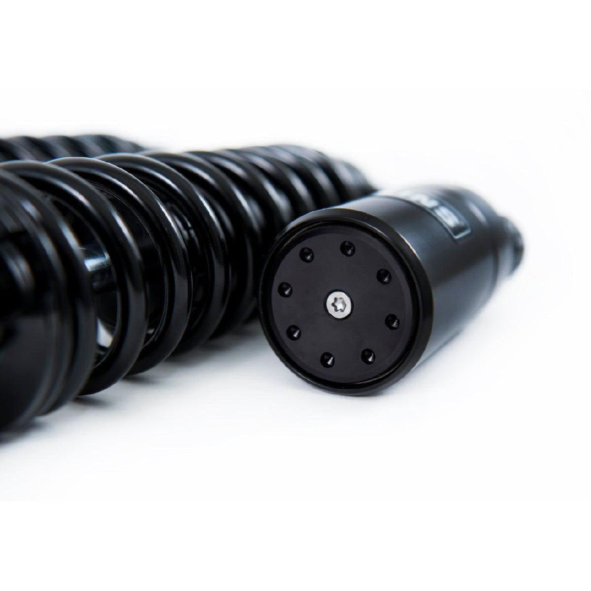 Öhlins S36 Blackline Twin Piggyback Shocks for Dyna 1991-2017-Frames and Suspension-Ohlins-Rogue Rider Industries for Harley Davidson Motorcycles