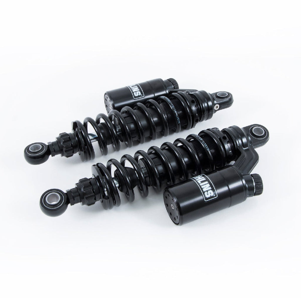 Öhlins サスペンション HO1632 Öhlins S36 Blackline Twin Piggyback Shocks for Dyna 1991