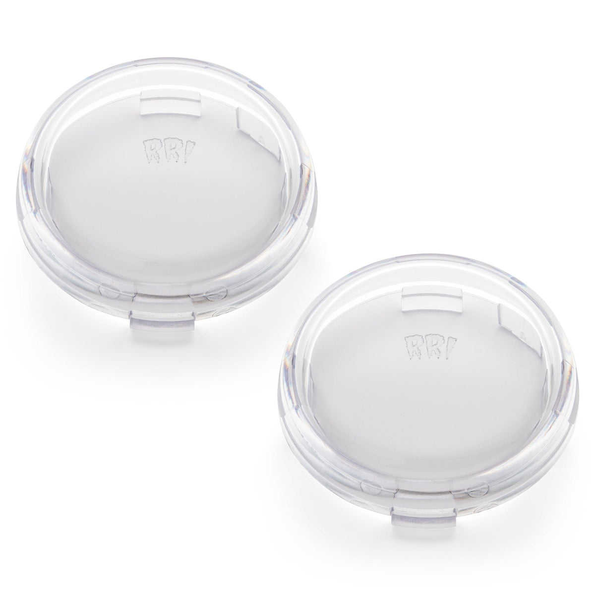 RRI Clear Lens Kit for Harley Bullet Style Turn Signals-LED Turn Signals-Rogue Rider Industries-Rogue Rider Industries for Harley Davidson Motorcycles
