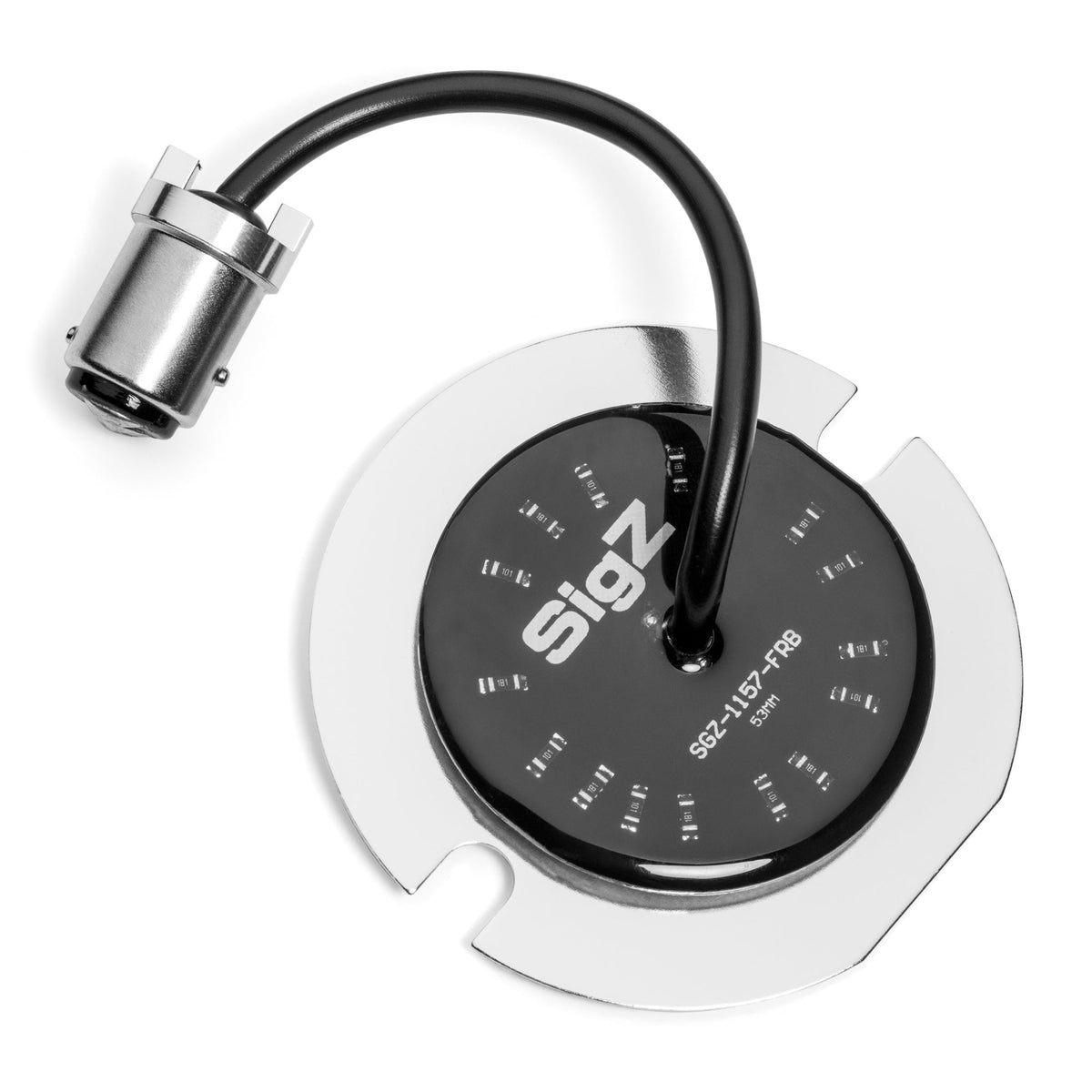 RRI SigZ Brackets for Harley Flat Style Turn Signals-LED Turn Signals-Rogue Rider Industries-Rogue Rider Industries for Harley Davidson Motorcycles