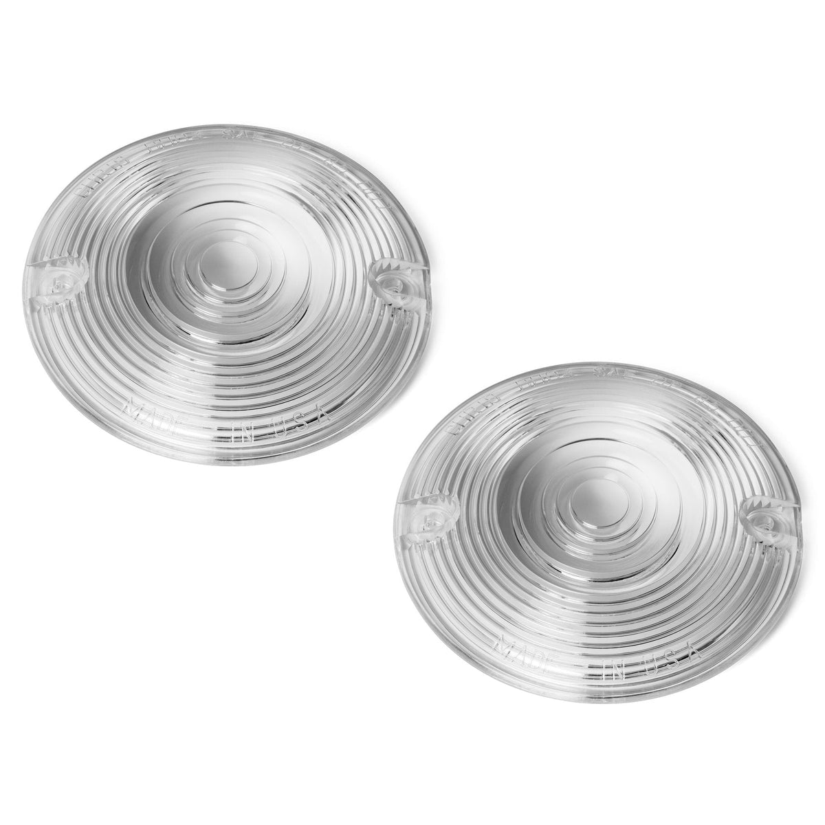 RRI SigZ Front LED 1157 Turn Signals - Running Lights for Flat Style Housings - Black Label Special Edition-LED Turn Signals-Rogue Rider Industries-Clear Lenses - $5.00-Rogue Rider Industries for Harley Davidson Motorcycles