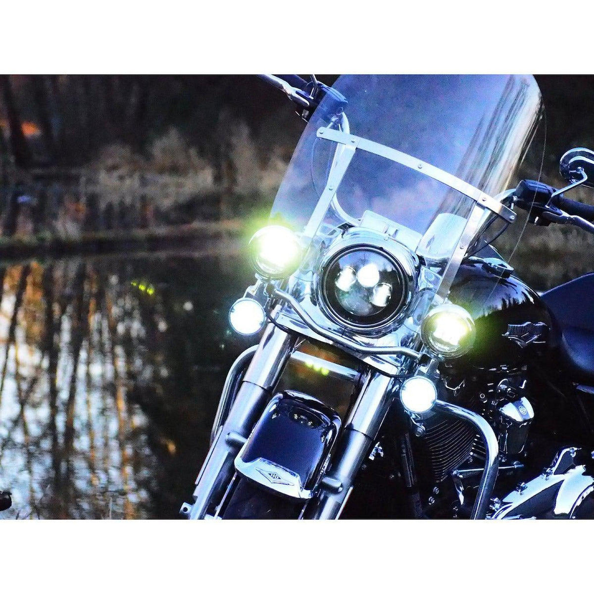 Xindell Led Motorcycle Turn Signals 2 Pack Universal Bullet