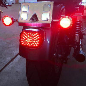 RRI SigZ Rear LED Turn Signals - Black Label Special Edition-LED Turn Signals-Rogue Rider Industries-Rogue Rider Industries for Harley Davidson Motorcycles