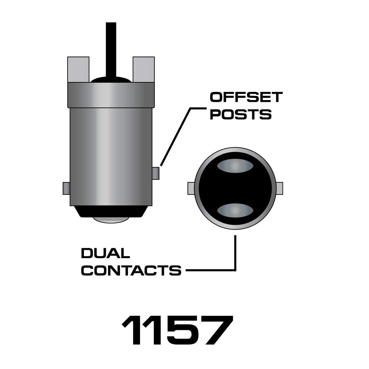 RRI SigZ Rear LED Turn Signals - Black Label Special Edition-LED Turn Signals-Rogue Rider Industries-Rogue Rider Industries for Harley Davidson Motorcycles