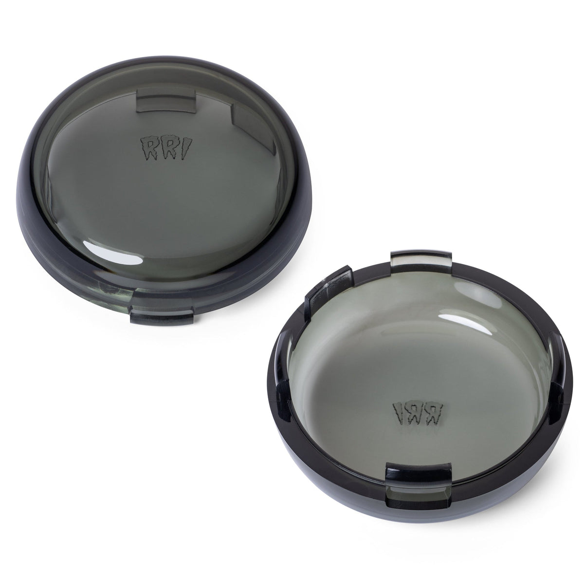 RRI Smoked Lens Kit for Harley Bullet Style Turn Signals