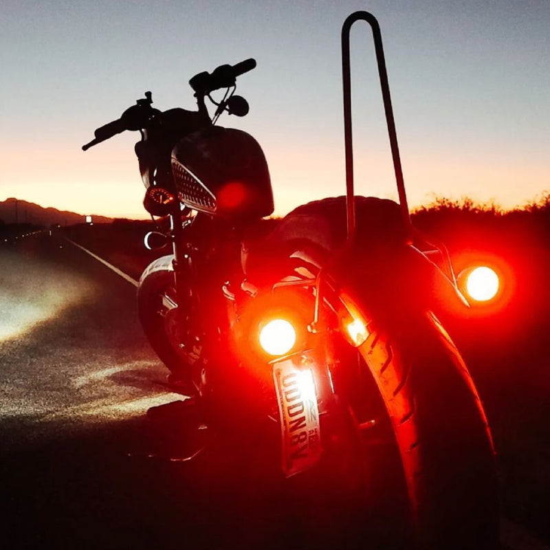 RRI SigZ Front LED 1157 Turn Signals for Harley-Davidson Motorcycles ...