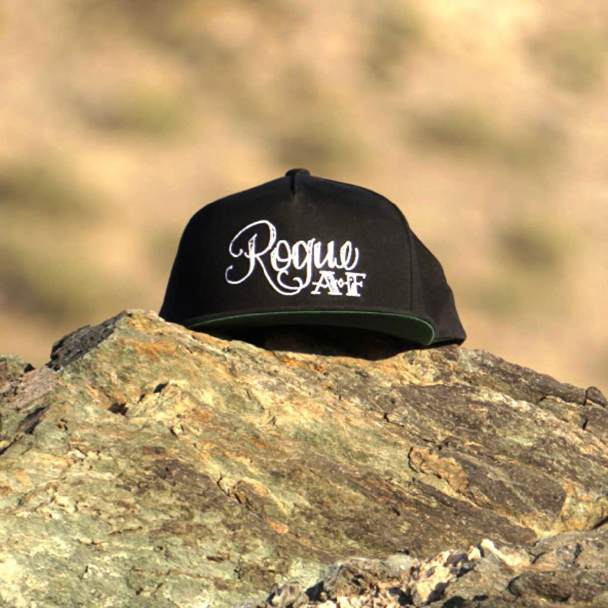 Rogue AF Flat Bill Snapback Hat-Swag-Rogue Rider Industries-Rogue Rider Industries for Harley Davidson Motorcycles