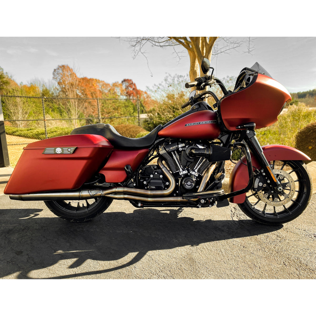 SAWICKI SPEED 930-01082 RAW BRUSHED SS 2:1 FULL EXHAUST M8 FL 17-22