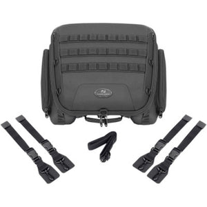 Saddlemen TS1620R Tactical Tunnel/Tail Bag-Luggage-Saddlemen-Rogue Rider Industries for Harley Davidson Motorcycles