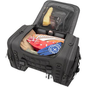 Saddlemen TS3200DE Tactical Seat Tunnel Bag-Luggage-Saddlemen-Rogue Rider Industries for Harley Davidson Motorcycles