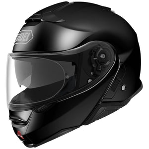 Shoei Neotech II Modular Solid Motorcycle Helmet-Helmet-Shoei-XSM-Black-Rogue Rider Industries for Harley Davidson Motorcycles