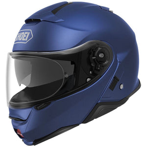 Shoei Neotech II Modular Solid Motorcycle Helmet-Helmet-Shoei-XSM-Matte Blue Metallic-Rogue Rider Industries for Harley Davidson Motorcycles
