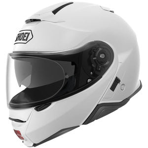 Shoei Neotech II Modular Solid Motorcycle Helmet-Helmet-Shoei-XSM-White-Rogue Rider Industries for Harley Davidson Motorcycles