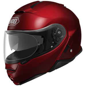 Shoei Neotech II Modular Solid Motorcycle Helmet-Helmet-Shoei-XSM-Wine Red-Rogue Rider Industries for Harley Davidson Motorcycles