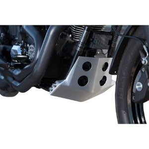 Speed Merchant Skid Plate - Black or Aluminum for 06-17 Dyna-Frame-Speed Merchant-Rogue Rider Industries for Harley Davidson Motorcycles