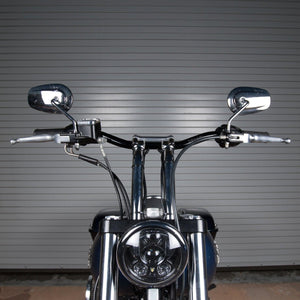 Thrashin Supply Low Bend 1" Handlebars-Handlebars-Thrashin Supply-Rogue Rider Industries for Harley Davidson Motorcycles