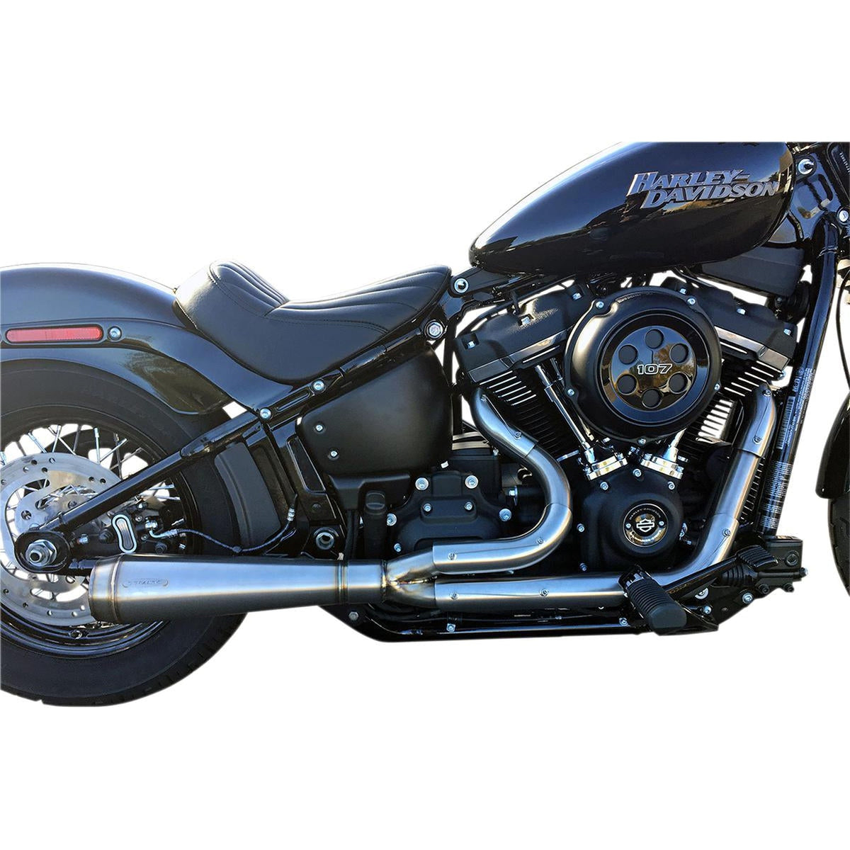 Trask Assault 2:1 Exhaust - Stainless Harley M8 Softail 2018-2023-Exhaust-TRASK-Rogue Rider Industries for Harley Davidson Motorcycles