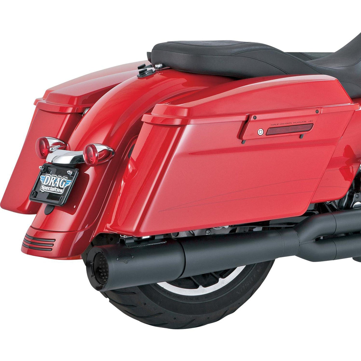 Vance &amp; Hines Pro Pipe Black Exhaust System - Touring 2010-2016-Exhaust-Vance &amp; Hines-Rogue Rider Industries for Harley Davidson Motorcycles