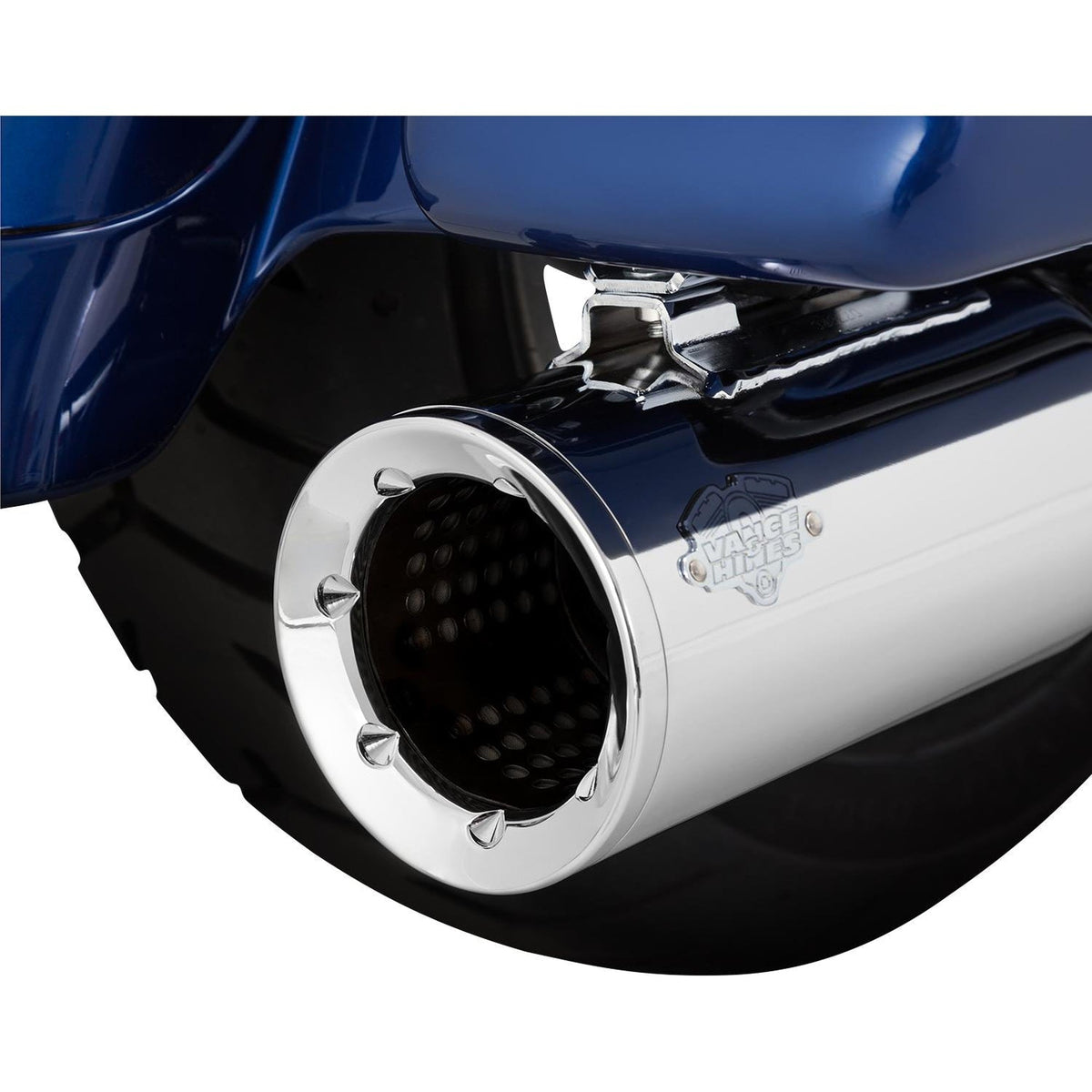 Vance &amp; Hines Pro Pipe Chrome Exhaust System - Touring 2017-2022-Exhaust-Vance &amp; Hines-Rogue Rider Industries for Harley Davidson Motorcycles