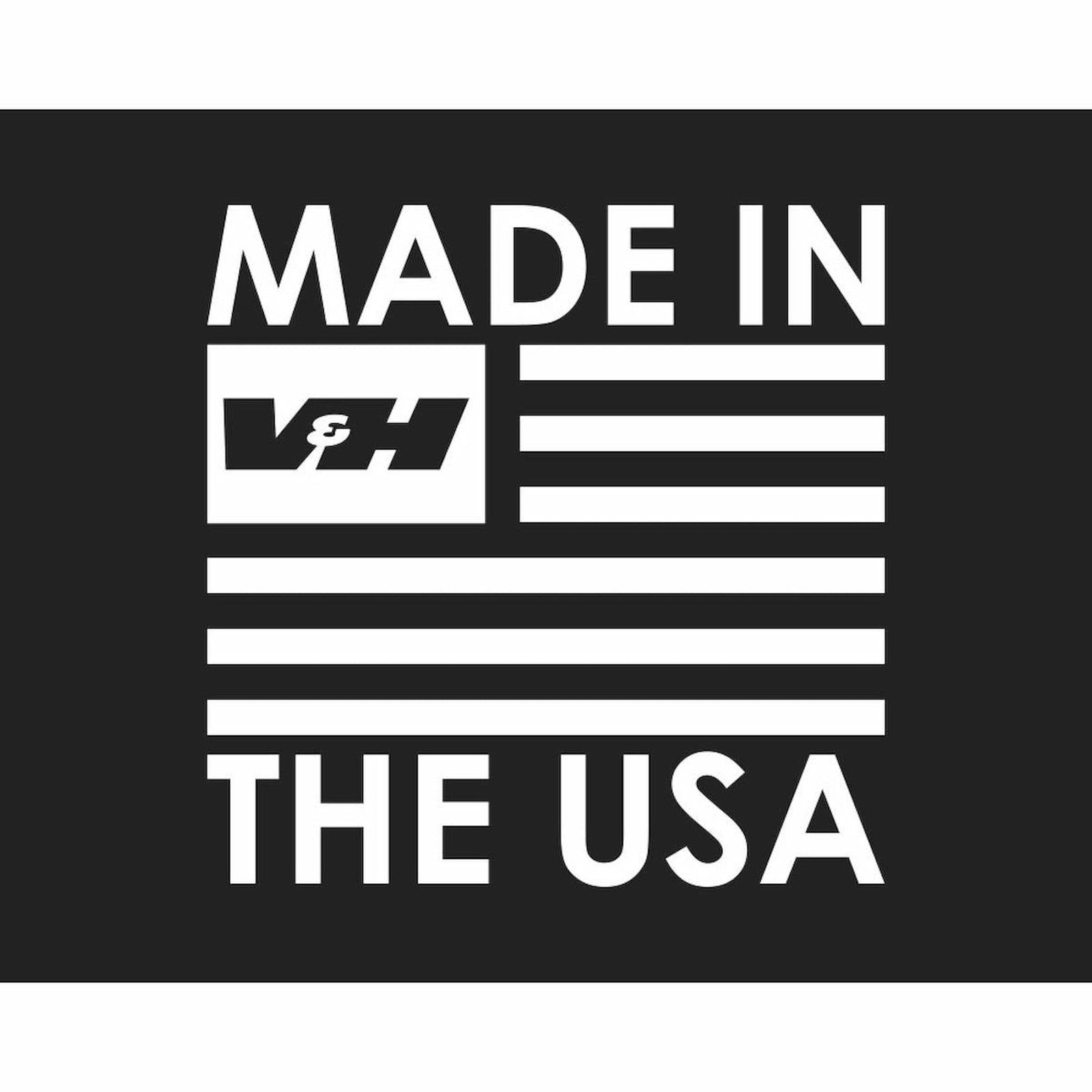 Vance and Hines Big Radius 2 into 2 Black or Chrome Exhaust for M8 Touring-Exhaust-Vance & Hines-Rogue Rider Industries for Harley Davidson Motorcycles